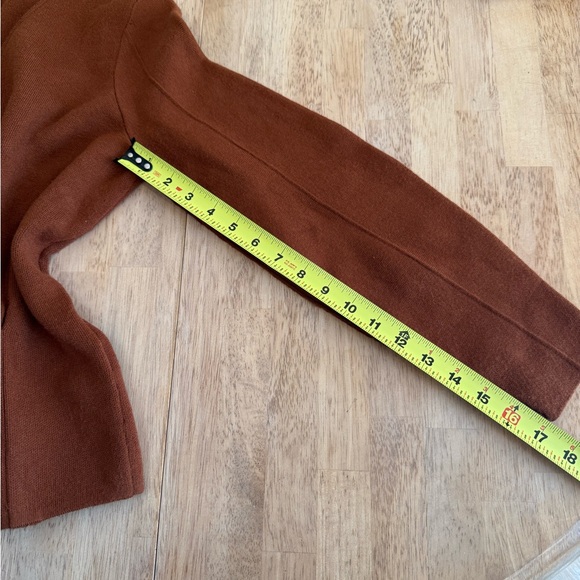 Anthropologie Rich Brown V-Neck Sweater - Picture 8 of 9